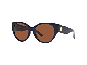 Tory Burch Women's 54mm Transparent Navy Sunglasses