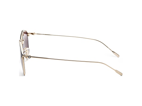 Montblanc Men's 55mm Gold Sunglasses  | MB0190S-001-55