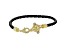 Judith Ripka 3.54ctw Yellow Bella Luce Diamond Simulant 14k Gold Clad Braided Bracelet