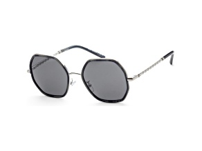 Tory Burch Women's Fashion 55mm Blue Horn Sunglasses | TY6092-333087