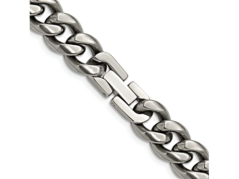 24 Stainless Steel Curb Link Chain 10mm 24 inches main image 2