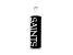 NFL New Orleans Saints Unisex Onyx and 0.10ctw Diamond Sterling Silver Pendant With 18" Chain