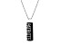NFL New England Patriots Unisex Onyx and 0.10ctw Diamond Sterling Silver Pendant With 18" Chain