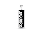 NFL Jacksonville Jaguars Unisex Onyx and 0.10ctw Diamond Sterling Silver Pendant With 18" Chain