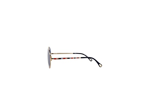 Chloe Round Full-Frame Gold Tone with Multi-color Rim  display picture 1