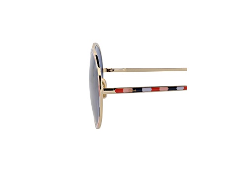 Chloe Round Full-Frame Gold Tone with Multi-color Rim  display picture 1