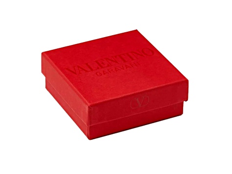 VALENTINO｜ (5W0J0W71 QVS Y49 / 5W2J0W71 QVS Y49) Valentino] V Logo Signature Metal Resin Pearl Bracelet Gold