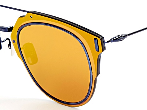 Christian Dior Homme Composite 1.F Men's Blue Frame/ Orange Lens