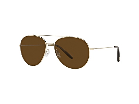 Oliver Peoples Unisex Airdale 58mm Soft Gold Sunglasses | OV1286S-503557