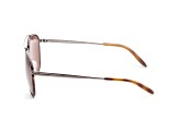 Michael Kors Men's Saxon 59mm Matte Gunmetal Sunglasses | MK1132J-102373