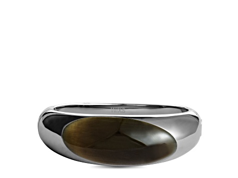 Calvin Klein Ellipse Stainless Steel Synthetic Brown Quarz Bracelet