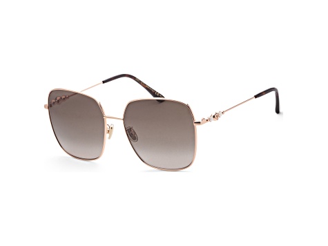 Jimmy Choo Women's 60mm Gold Copper Sunglasses | AMORAFSK-0DDB-HA