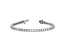 Rhodium Over 14K White Gold 5.00 ct. Colorless Moissanite 4 Prong Tennis Bracelet