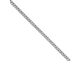 Rhodium Over 14K White Gold 5.00 ct. Colorless Moissanite 4 Prong Tennis Bracelet