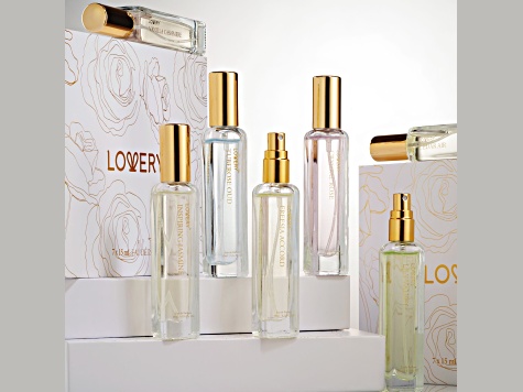 Lovery 14-Pc Gift Set- Includes 7 Eau de Parfums with 7 Pouches