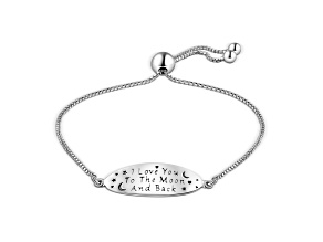 To the Moon & Back Silver Bracelet