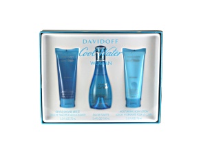 Cool Water By Zino Davidoff 3-Pc Gift Set