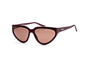 Ferragamo Women's Fashion 60mm Burgundy Sunglasses | SF1017S-604