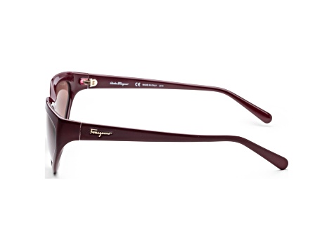 Ferragamo Women's Fashion 60mm Burgundy Sunglasses | SF1017S-604