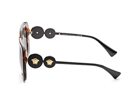 Versace Women's Fashion 54mm Light Havana Sunglasses