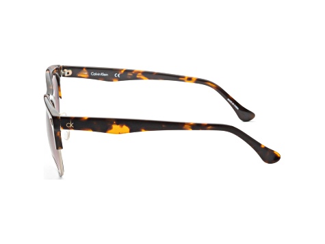 Calvin Klein Unisex Platinum Label 56mm Shiny Tortoise Sunglasses | CK4307SA-214