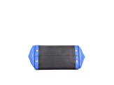 Ferragamo Sofia Calf Blue Fumee Blue Grey Medium Handbag