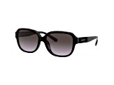 Coach Women's 57mm Black Sunglasses