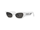 Dolce & Gabbana Women's Fashion 52mm White Sunglasses|DG6186-331287-52