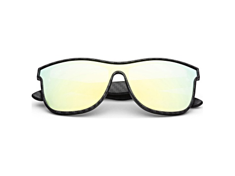 N.O.A Men's Yellow Mirror Sunglasses  | NOAEW-001YLMR