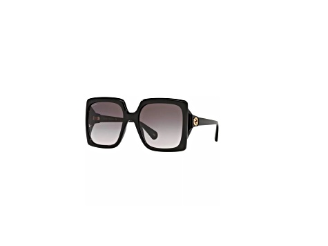 ● GUCCI ● サングラス Black / Polarized Grey Gradient 52mm GUCCI GG1337S 002 Shiny Black/Gradient Gray Polarized 54-22