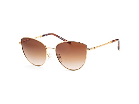 Tory Burch Women's Fashion 56mm Shiny Gold Sunglasses | TY6091-330413