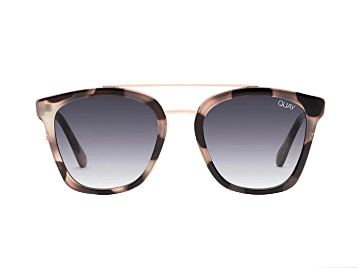 Quay Australia Sweet Dreams Black Gold Frame Smoke Gradient Aviator Sunglasses Quay Australia | Accessories | Quay Australia Sweet Dreams  main image 4