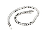 White Lab-Grown Diamond 14k White Gold Tennis Bracelet 3.00ctw