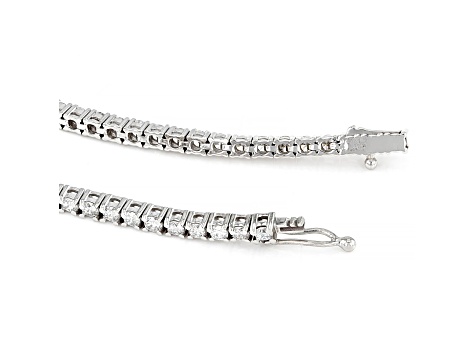 White Lab-Grown Diamond 14k White Gold Tennis Bracelet 3.00ctw