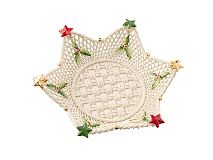 Belleek Star Basket