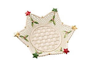 Belleek Star Basket