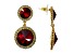 Off Park® Collection, Gold Tone Crystal Stone Drop Earrings.