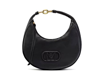 Picture of MCM Medium Mode Travia Hobo in Black Spanish Nappa Leather Handbag