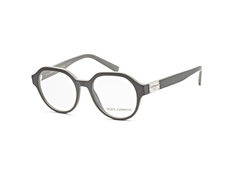 Dolce & Gabbana Men's Fashion  52mm Matte Grey Opticals | DG3367-3032-52