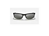 Ray-Ban Predator 2 Black/Dark Grey 62mm Polarized Sunglasses RB2027 601/W1