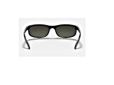 Ray-Ban Predator 2 Black/Dark Grey 62mm Polarized Sunglasses RB2027 601/W1
