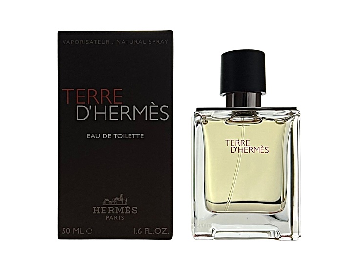 Terre D' Hermes Eau De Toilette Spray For Men By Hermes - 1.69 oz