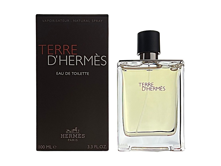 Terre D' Hermes Eau De Toilette Spray For Men By Hermes - 3.38 oz