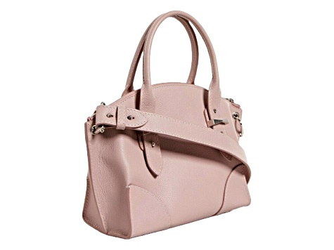 Alexander McQUEENピンクのレザーハンドバッグ Alexander McQueen Handbag leather pink Skull Padlock 2WAY