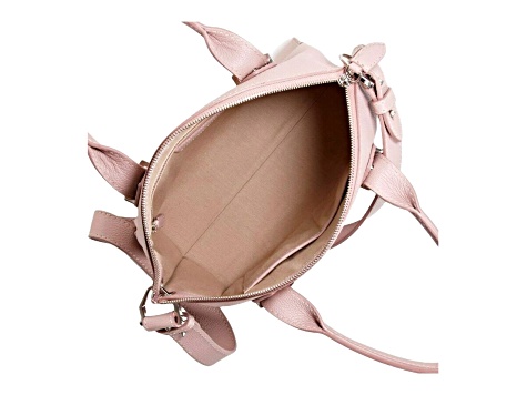 Alexander McQueen Small Leather Legend Satchel in Pink - 12X5MA | JTV