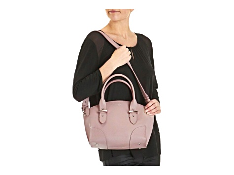 Alexander McQueen Small Leather Legend Satchel in Pink