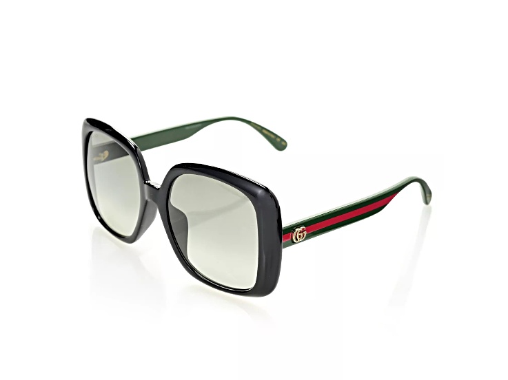 Gucci Unisex 56mm Square Frame Sunglasses