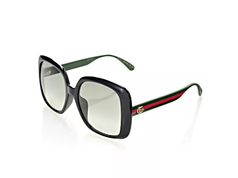 Gucci Unisex 56mm Square Frame Sunglasses