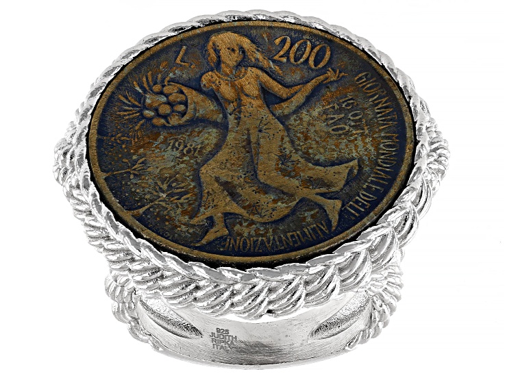 Essence Scintillating Victorian Coin Ring - Shyle