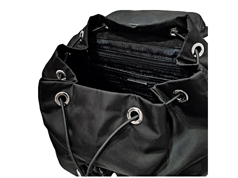 Prada Re-Nylon Black Drawstring Small Rucksack Backpack